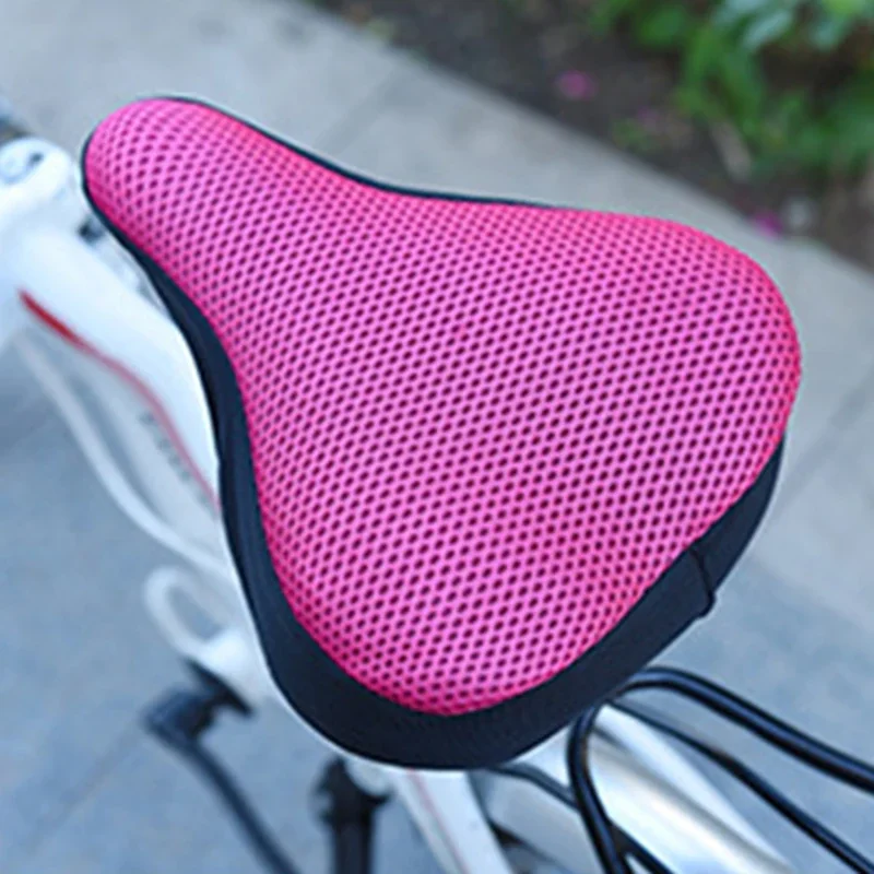 Description Picture 4 of itemBicycle Mesh Seat Cover Mountain Bike Cotton Cushion Cover Bicycle Saddle Heat Insulation Breathable Riding Accessorie Equipment