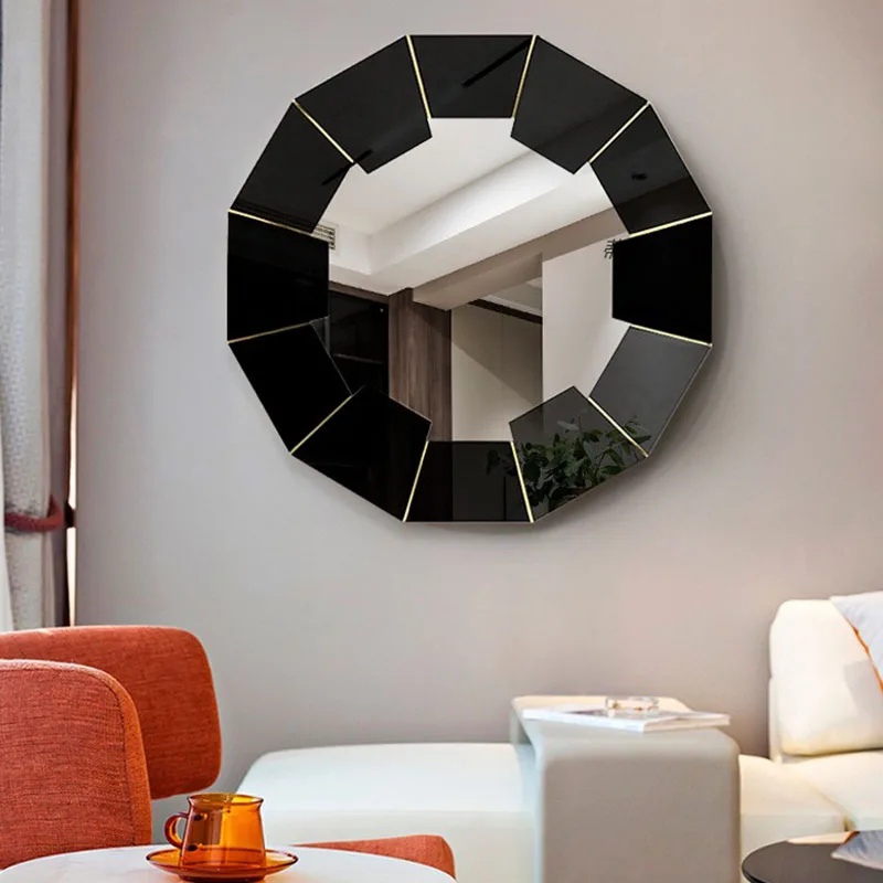 

Full Body Aesthetic Cute Mirror Heart Sticker Wall Infinity Vanity Mirror Bath Big Chambre Bebe Home Decoration Accessories