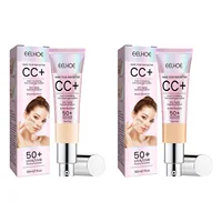 EELHOE Foundation CC Cream Waterproof Concealer Full Coverage Natural Oil-Control Whitening Cosmetics Long Lasting SPF 50 Makeup 2