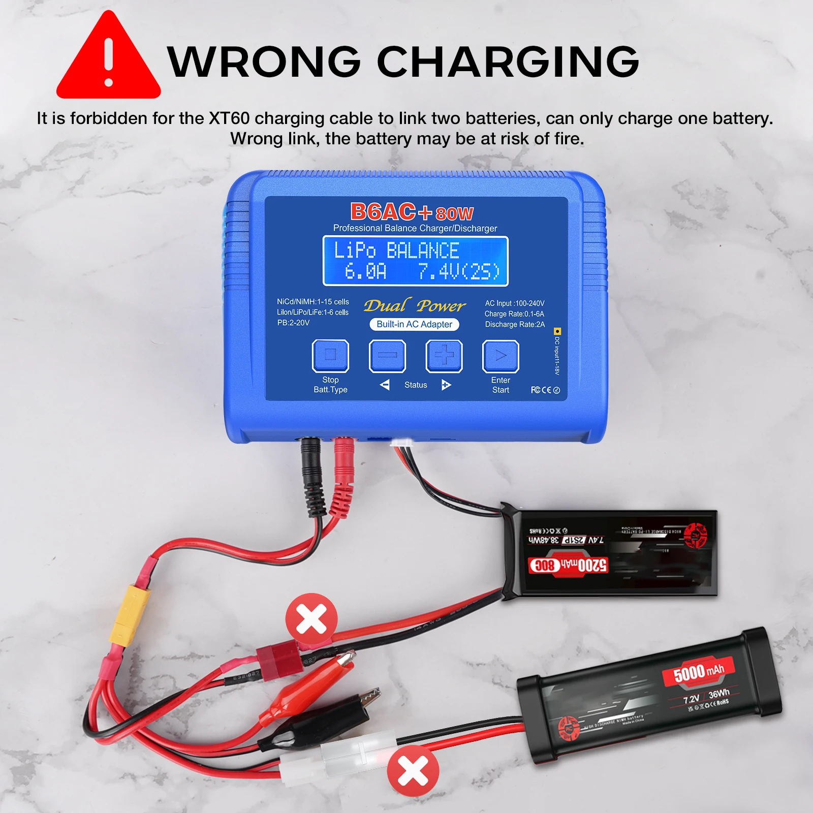 Chargeur Batterie Voiture 12V 24V 8A Intelligent