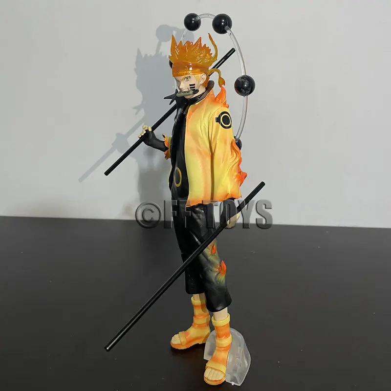 30cm Anime Naruto Uzumaki Figure Rikudou Sennin Mode Naruto Shippuuden Action Figure PVC