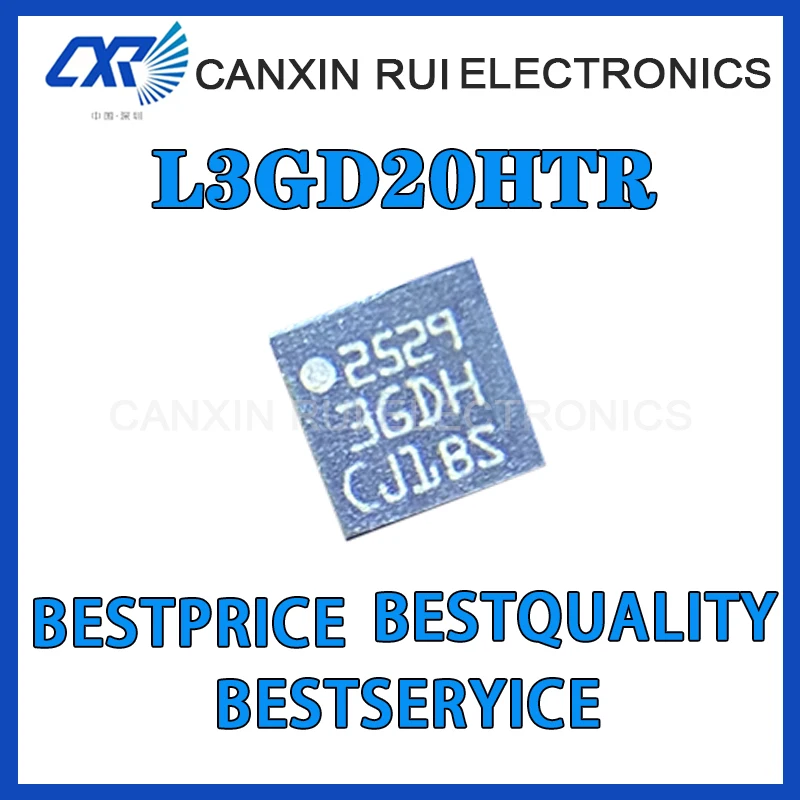 

100% new origina L3GD20HTR motion sensor silk screen printed 3GDH three-axis digital gyroscope LGA16 chip