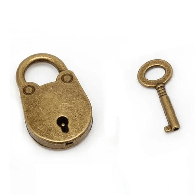 Mini Vintage Metal Padlock 4