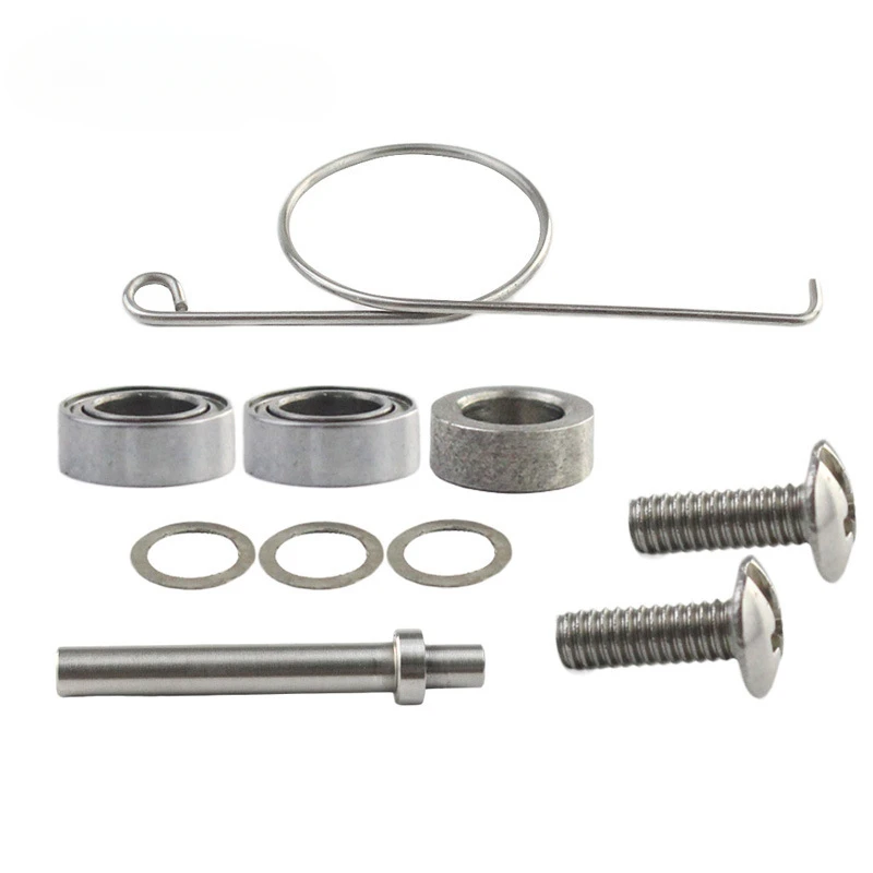 Kit d'outils pour poignée de moulinet de pêche - Vis, roulements, joints et clé de montage pour baitcast