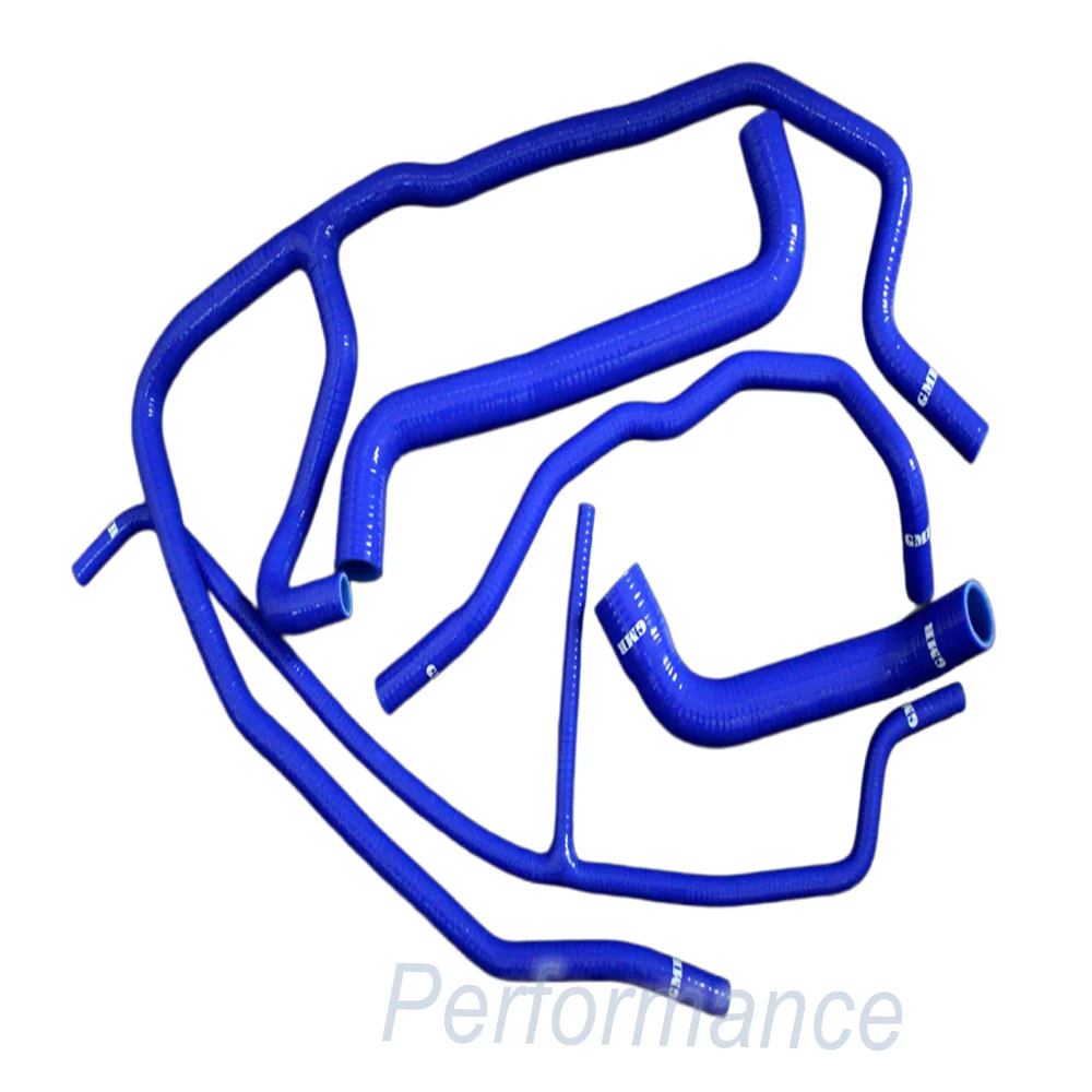 Silicone Radiator Heater Cooler Hoses Pipes For 2005 2006 2007 2008 Chevy Corvette C6 Z06 7.0L V8 Red Black Blue