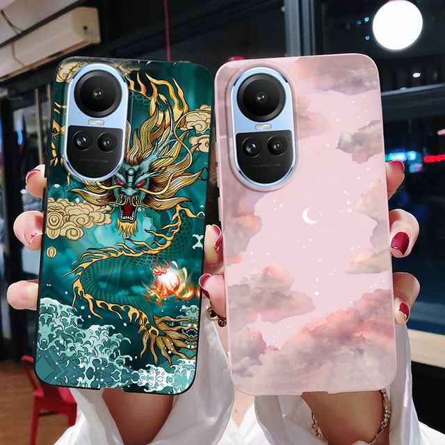 For Funda Oppo Reno 10 Pro Case Cph2525 Soft Silicon Marble Back Cover  Phone Case For Oppo Reno 10 Pro 5g Case Reno10 Pro Global - Mobile Phone  Cases & Covers - AliExpress