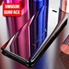 for huawei nova 5t case smart mirror view case for huawei nova5t stand phone cover on huwei nova 5 t yal-l41 shockproof coque 1