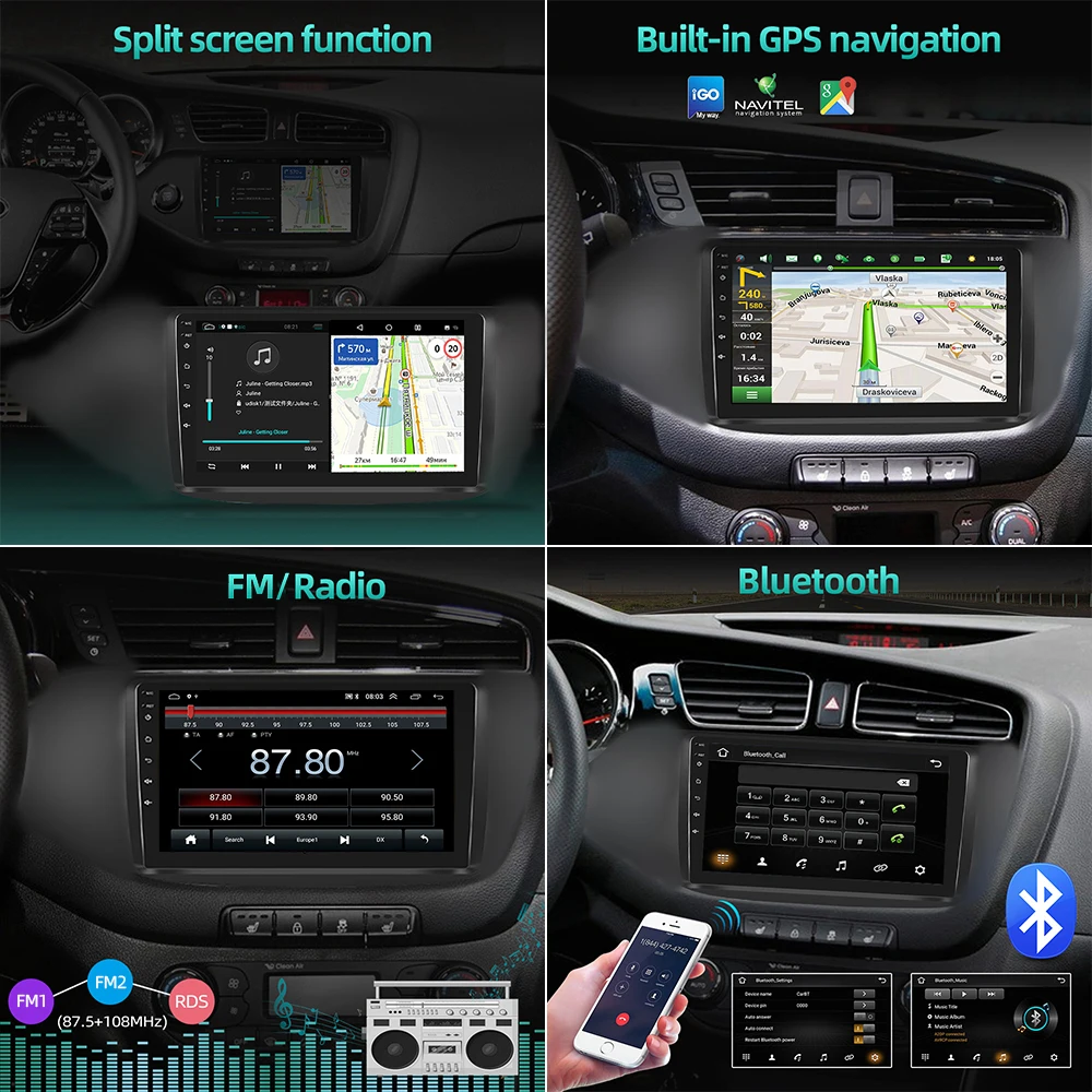 Android 14 Radio de coche para TOYOTA WINDOM LEXUS ES 1997-2001 Autoraido estéreo navegación GPS Multimedia vídeo Carplay DVD unidad principal 3