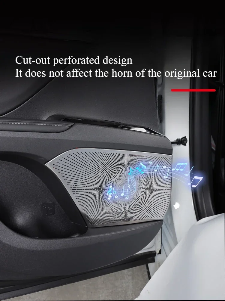 24 Ninth-generation Toyota Camry Door Horn Cover Frames Audio Modification Decoration Accessories