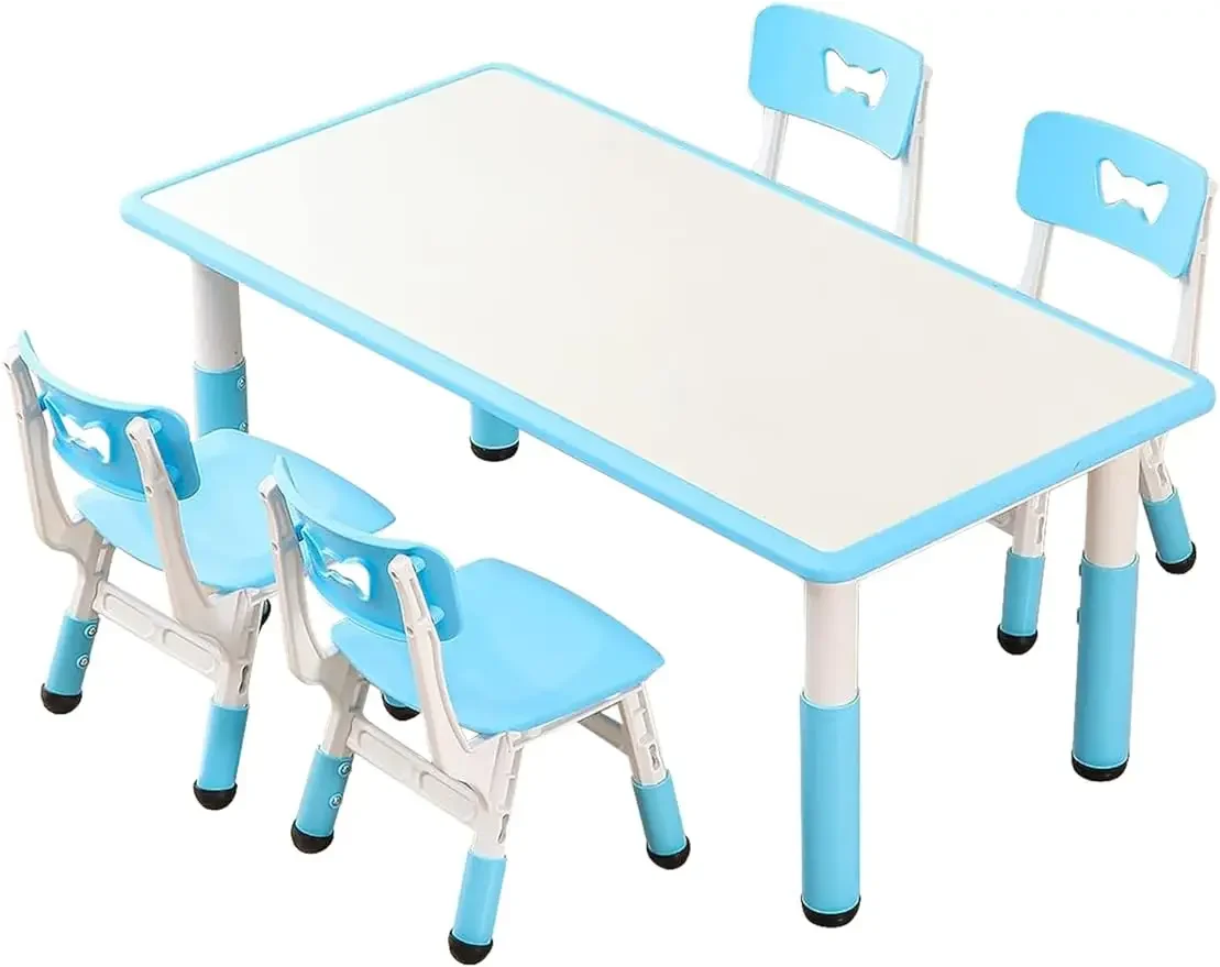

Детский стол (4 стула), Набор детских столов и стульев, детский стол и стул 5-8 лет.