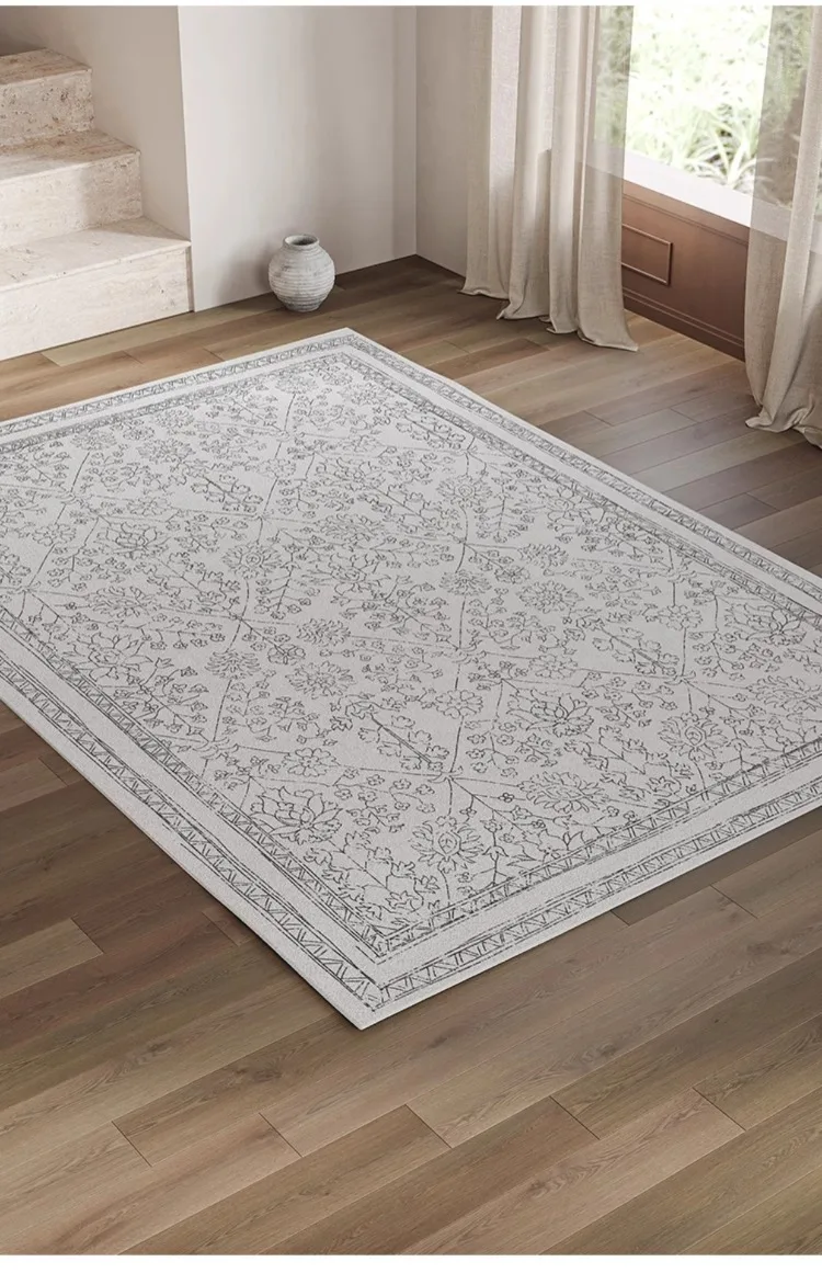 American Retro Carpet Comfortable Soft Living Room Carpets Non Slip Machine Washable Rugs Persian Style Bedroom Rug السجاد Tapis