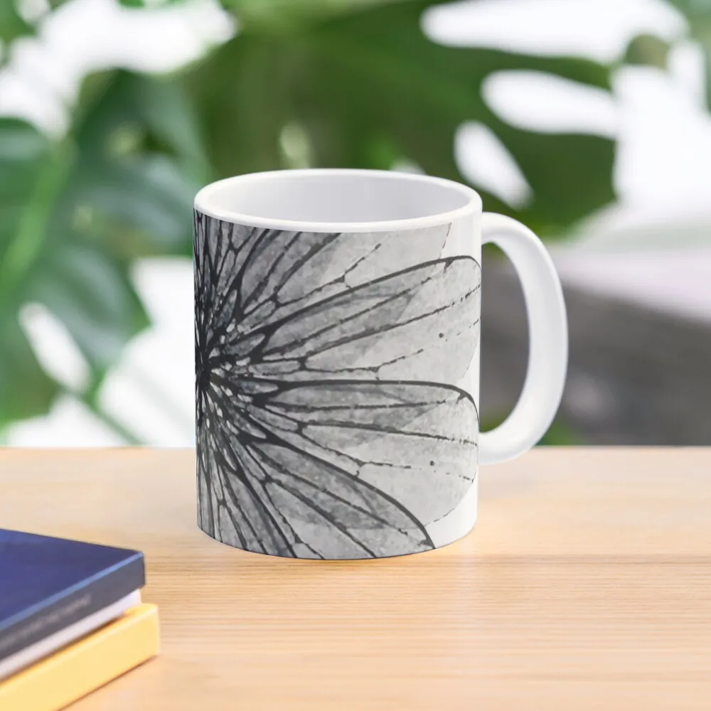 

Drosophila Wings Coffee Mug Aesthetic Cups Beautiful Teas Mug