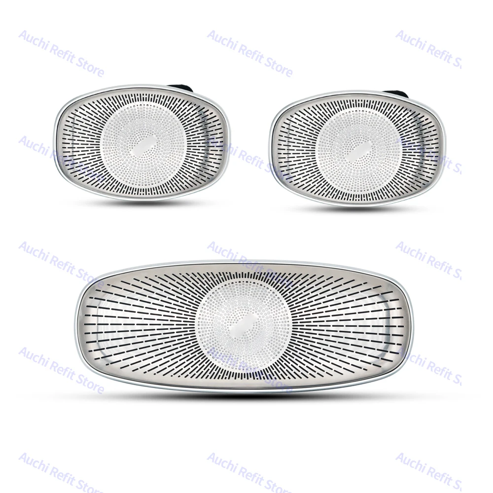 7/64 Colors Car Ceiling LED Ambient Light Speaker For Mercedes Benz C/E/S-Class W213 W222 W205 X253 Glasses Case Sound RGB Horn