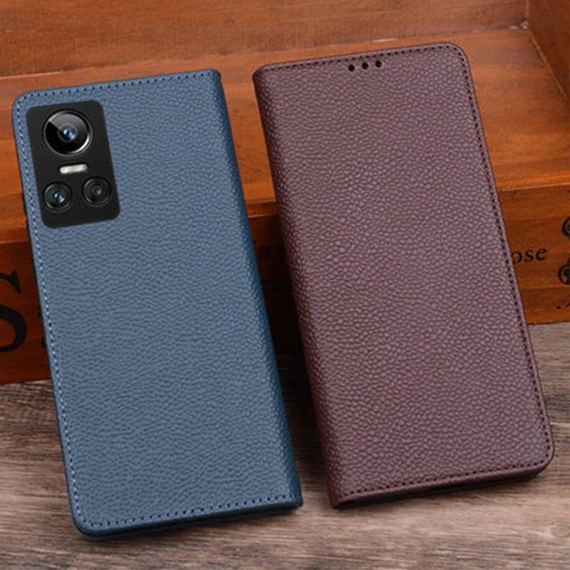 

Кожаный чехол-книжка для телефона OPPO Realme GT neo3