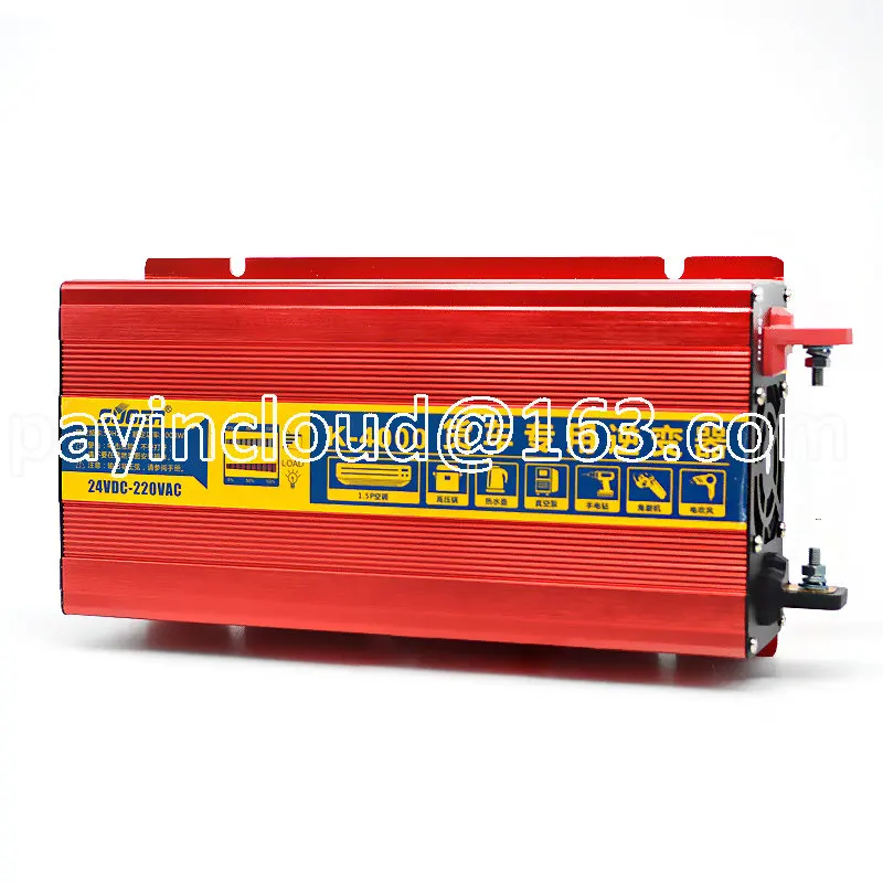 

Автомобильный инвертор 24 В до 220 В, большой инвертор для грузового автомобиля, высокая мощность 2000 Вт с кондиционером