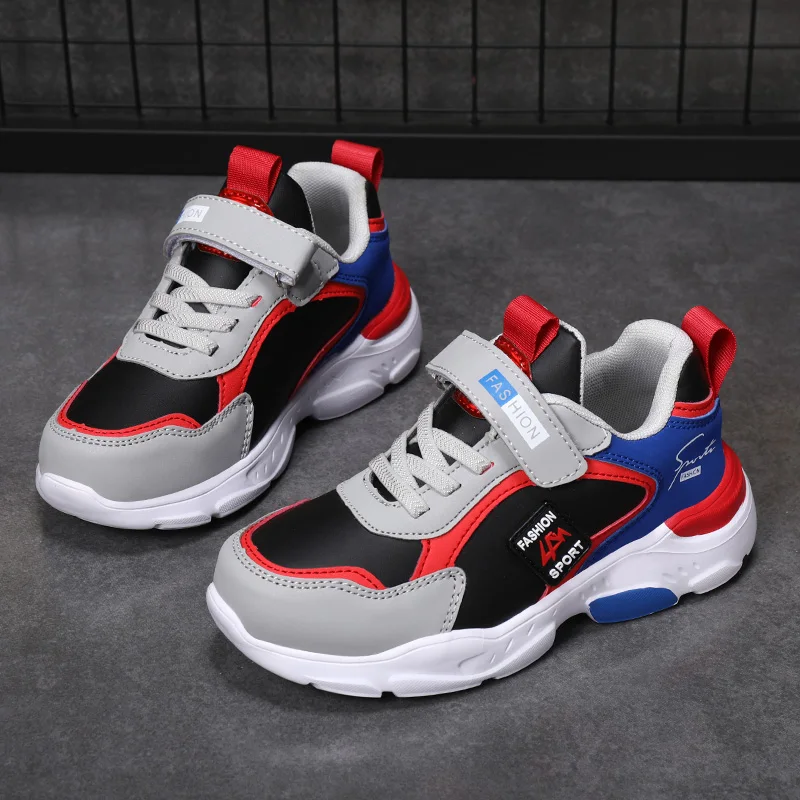 Kids Leather Sport Sneakers 2