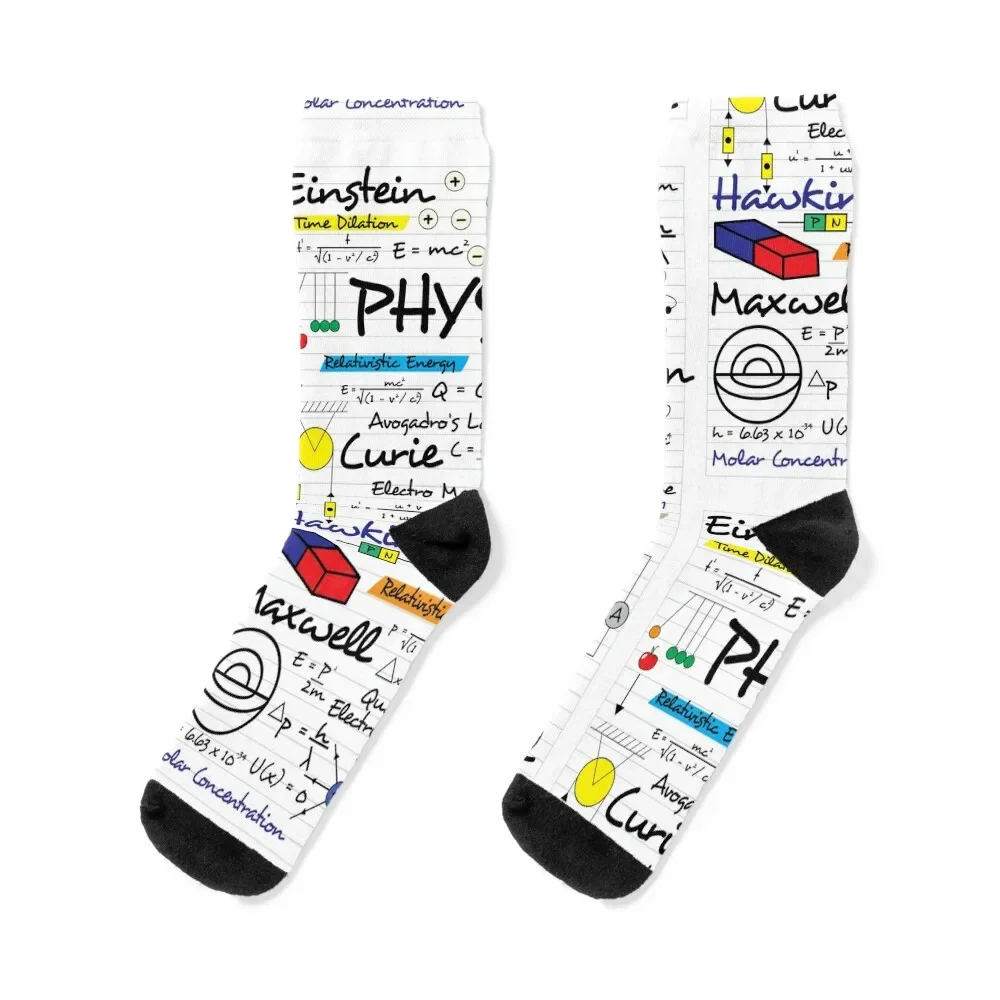 

Physics is Here Socks halloween floor sports stockings Socks Woman Men's