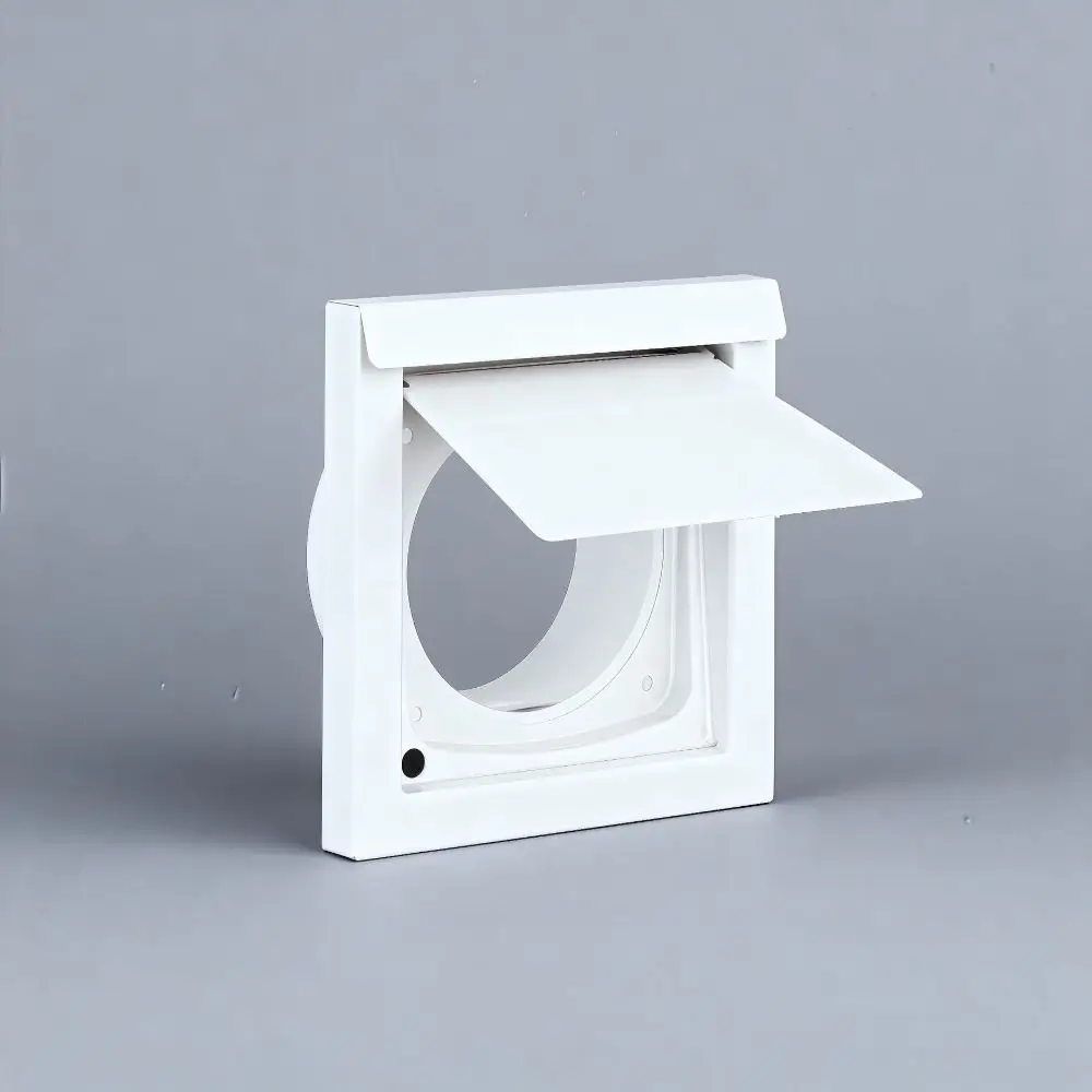 Damper Design Dryer Ventilation Cover Metal Material Designed Airflow Ventilation Appliance 4 Inch Size Airflow Enhancement