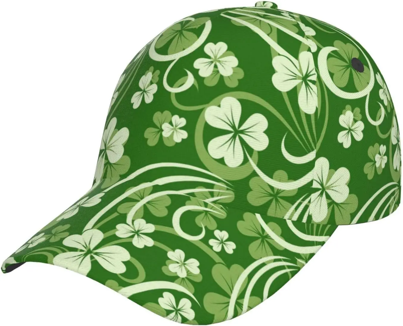 

Adult Shamrock St. Patrick's Day Baseball Cap Golf Dad Hat Adjustable Clover Baseball Hats for Men Women