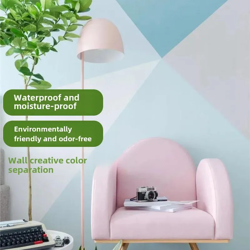 Repair wall paint, small roller brush, graffiti, dirt cover, repair paint, wall renovation, environmentally friendly latex Paint