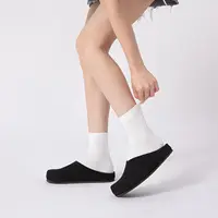 Crestar sabots en daim à enfiler pour femmes, Mules confortables en liège avec Support d'arc, nouvelles sandales de plage pour hommes en plein air 3