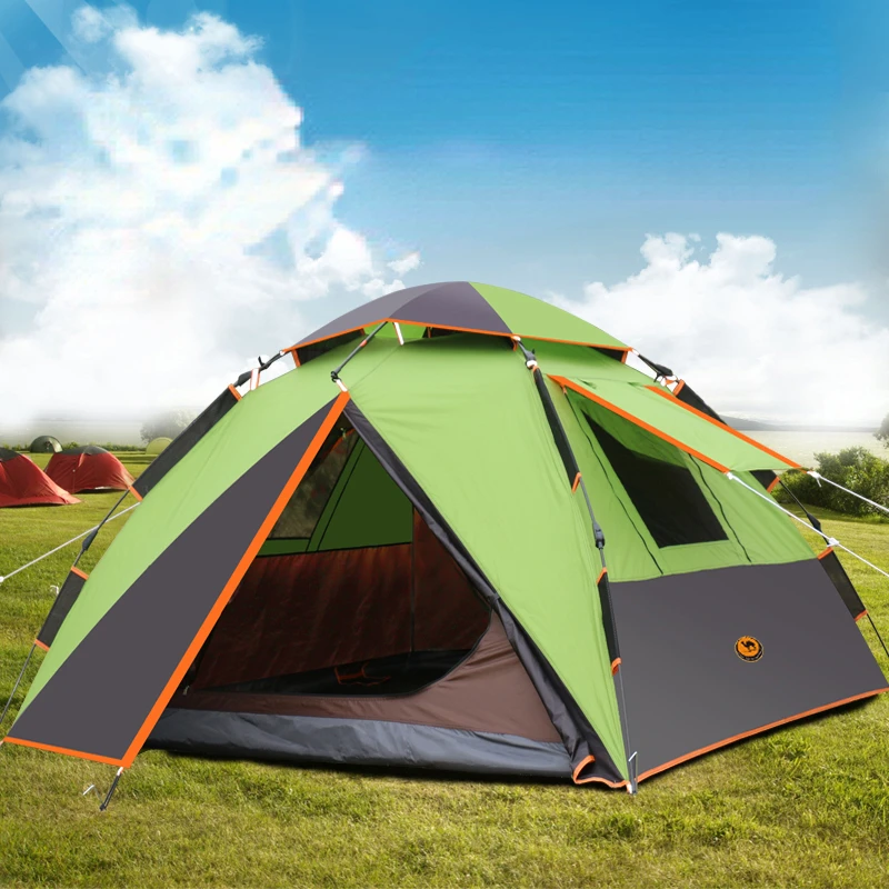 

Outdoor Automatic Tent Waterproof Thickened Beach Sunshade Travel Camping Canopy Tents Gazebo Garden Carpa Plegable Furniture