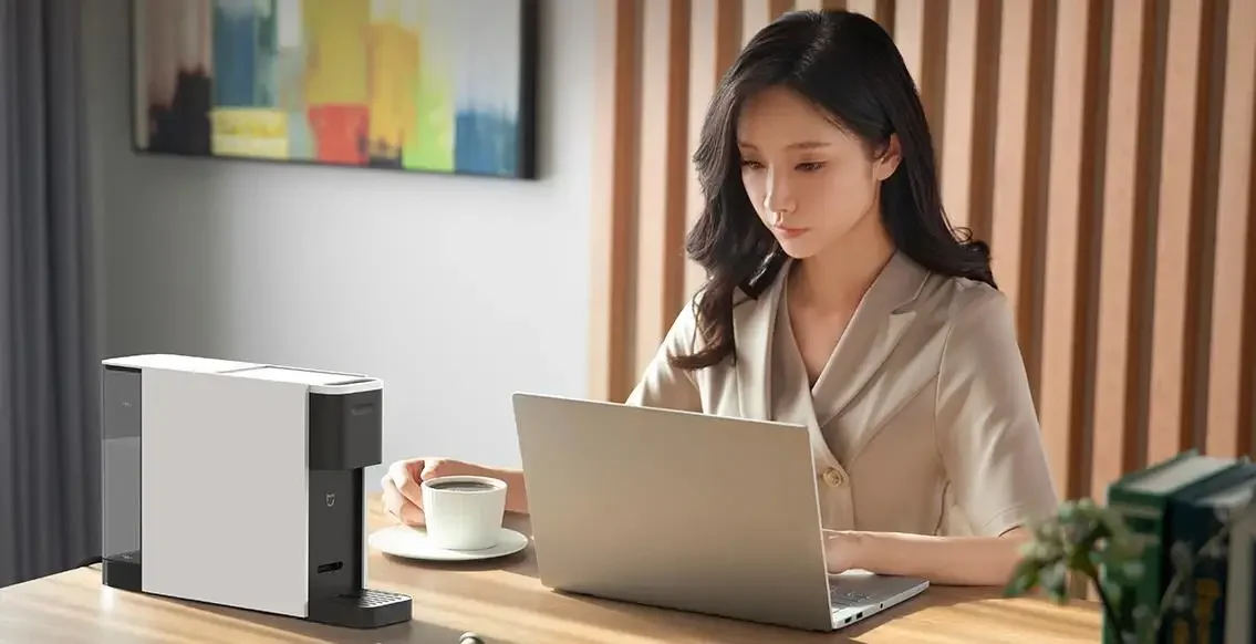 Original new xiaomi mijia capsule coffee machine N1 home small portable extractive espresso machine