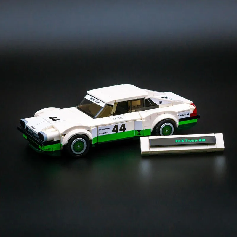 415PCS MOC Champions serie DIY 1978 auto XJS Trans-Am Bausteine Montage Racing Modell spielzeug ziegel kinder geburtstag geschenke