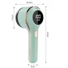 Lint Remover For Clothing Hair Ball Trimmer Fuzz Pellets Clothes Sweater Fabric Shaver with LED Digital Electric Fluff Lint Remo 6