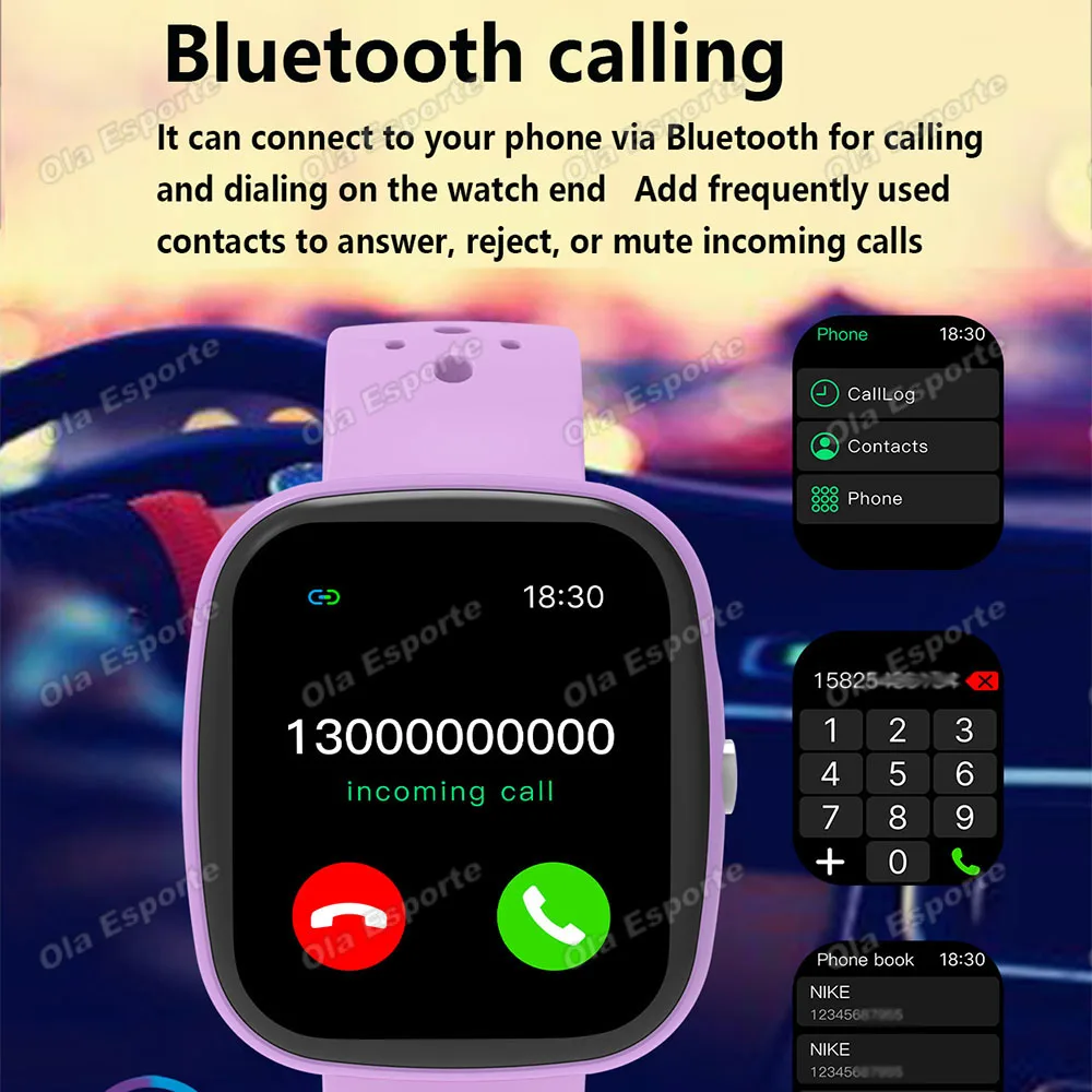 2026 NEW LED Flashlight Smartwatch Wireless Call Watch Dial Remote Camera Music Control Smartwatch Android IOS Men Women Gift 4