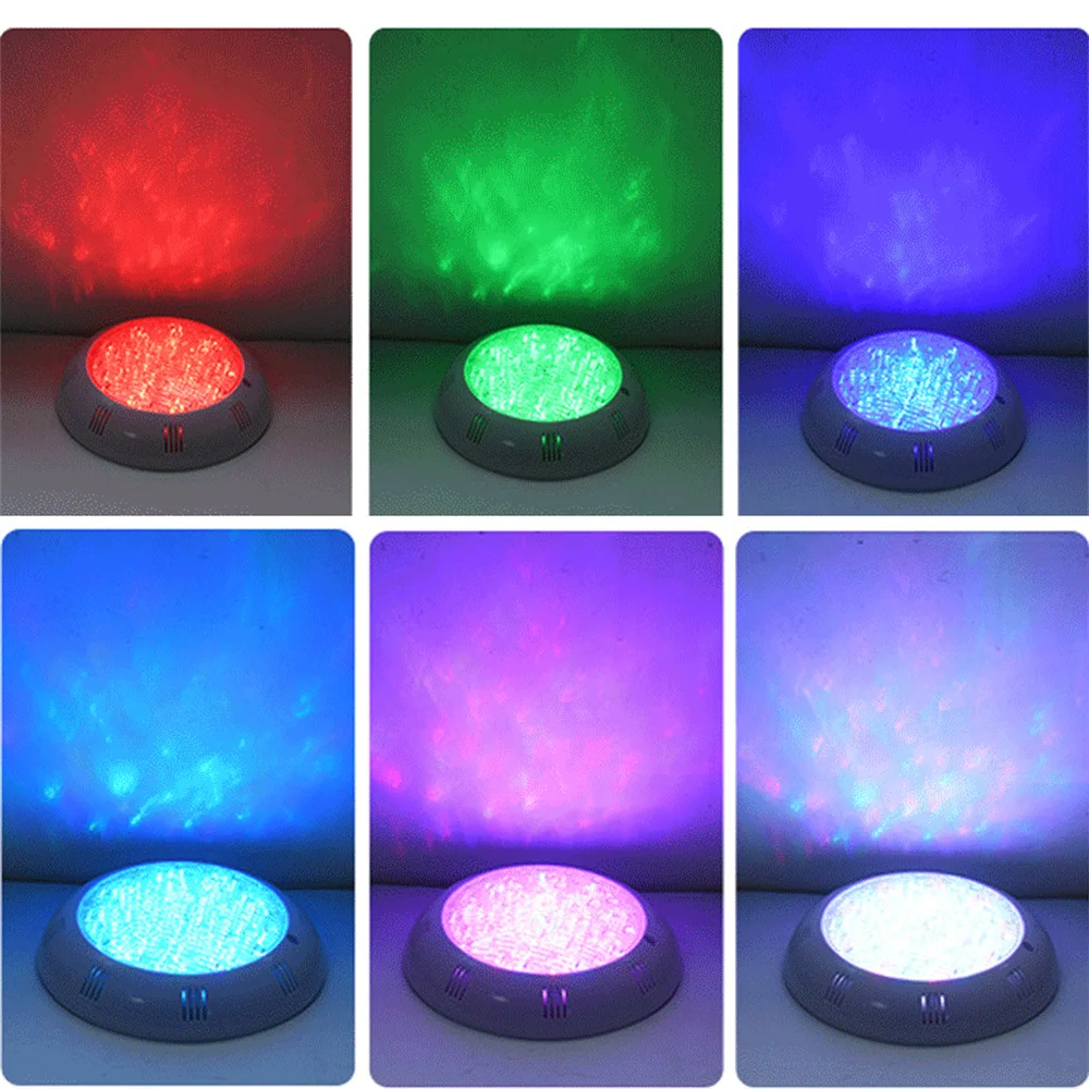 Description Picture 6 of item18W RGB LED Swimming Pool Light 6W 9W 12W IP68 Waterproof AC/DC12V Outdoor RGB UnderWater Light Pond LED Piscina Luz Spotlight