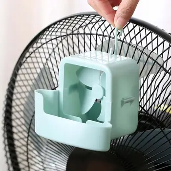 Ventilatore da Pavimento con Umidificatore e Raffreddamento ad Acqua, Mini Dispositivo Refrigerante Portatile con Contenitore per Ghiaccio, Sollievo dal Calore Estivo per Pavimento e Scrivania