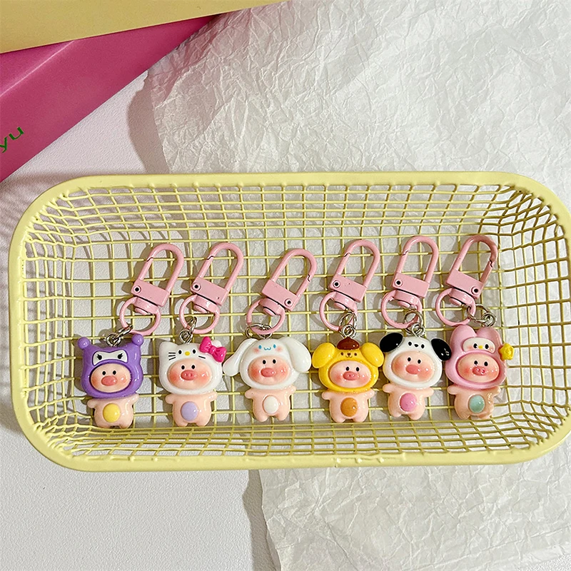 

Брелок для ключей Sanrio с милым маленьким красным рисунком