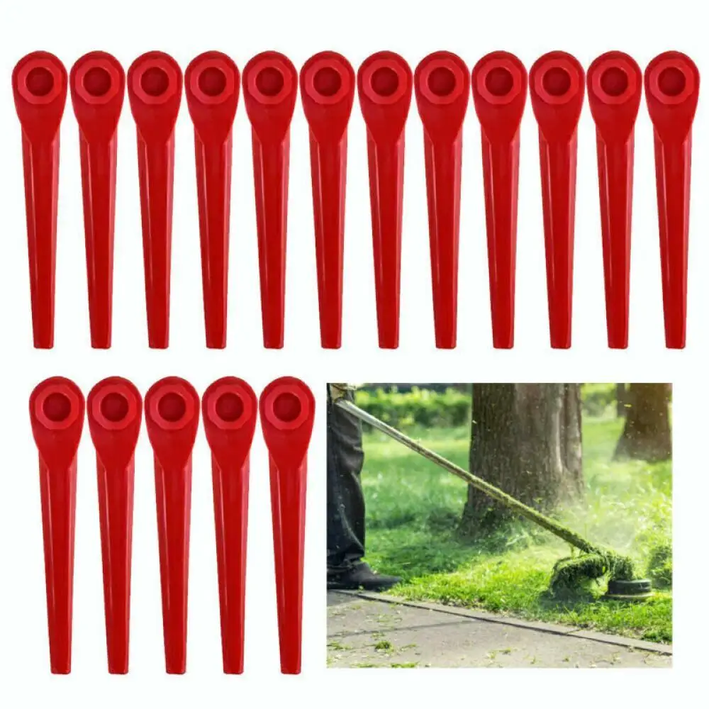 Plastic Red Replacement Blades for Cordless Grass Trimmer