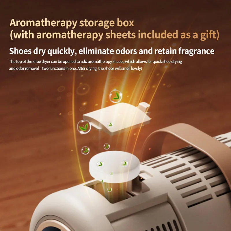 Foldable Shoe Dryer Electric Shoe and Boot Dryer Timing Control Household Shoe Warmer Portable Heater For Socks Boots 6