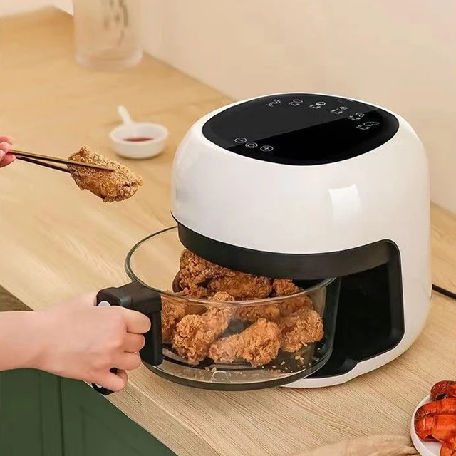 Metal Air Fryer - Smart Air Fryer Without Oil Home Cooking 4.5l Deep  Accessories - Aliexpress