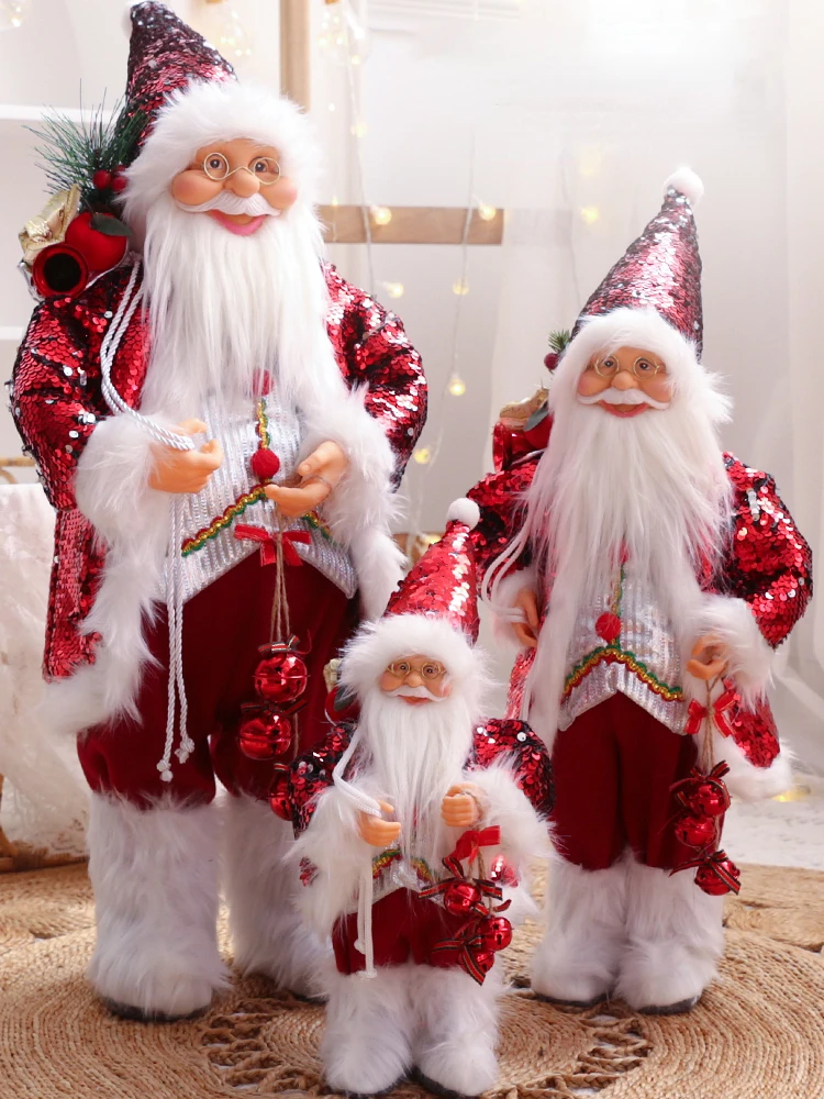 Père Noël Articulé – Décoration de sapin imprimée en 3D originale