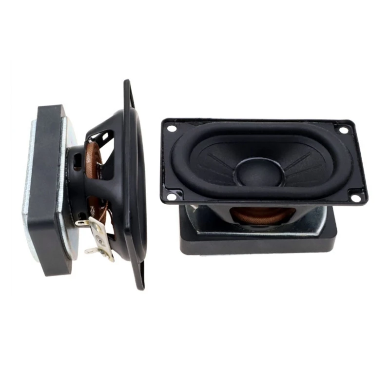 4580 4Ohm 12W 전체 주파수 오디오 스피커 직사각형 확성기 3 인치 HIFI 사운드 동적 코일 스피커 80mm