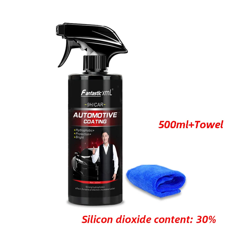 9H hardness Car Ceramic Coating Teflons Coating Spray 30/50ml Anti