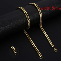Elegant Stainless Steel Rope Chain Necklace - Versatile Jewelry - 55CM (HC0013G5MM)