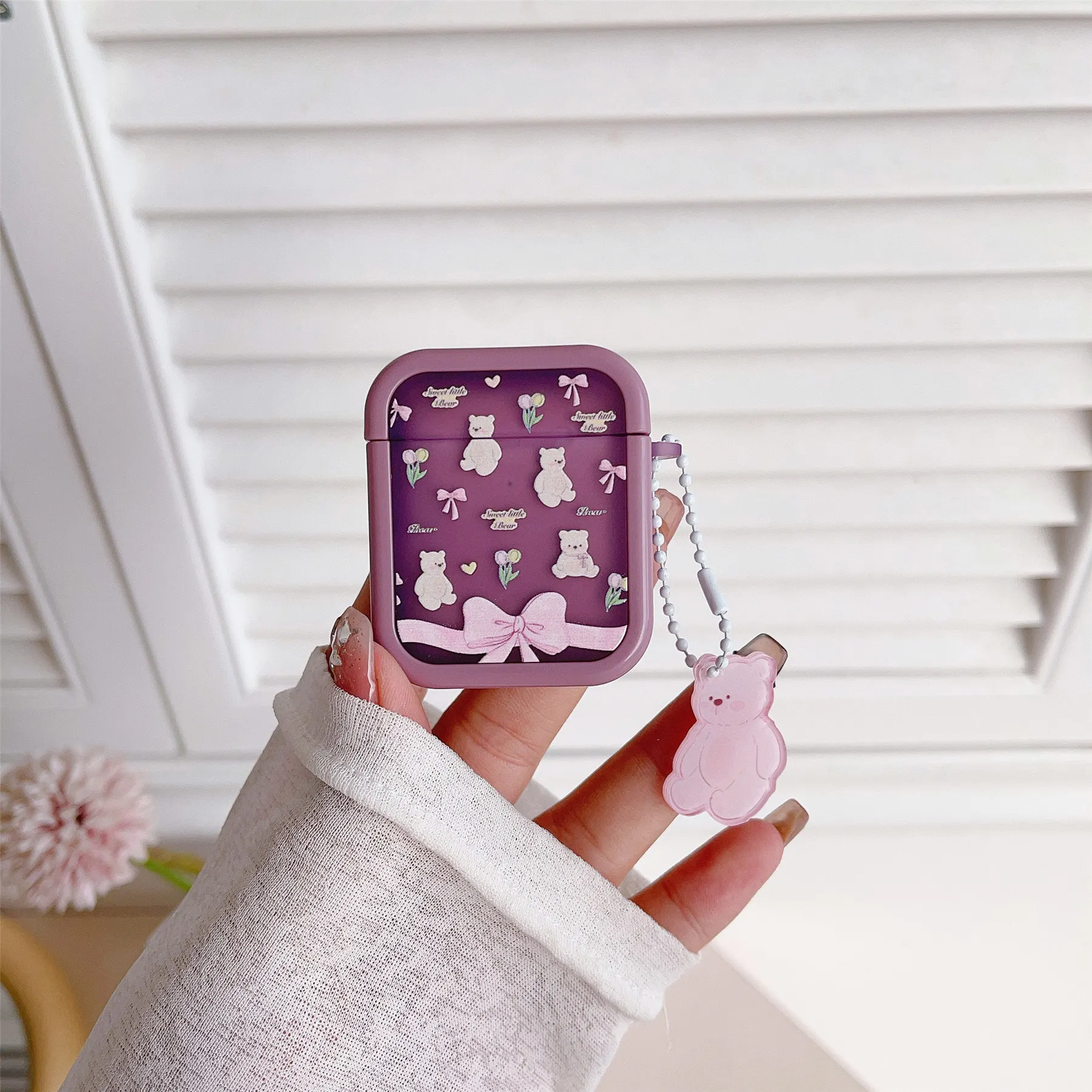 3rd Generation Cute Airpod Pro Case With Keychain Case For Apple