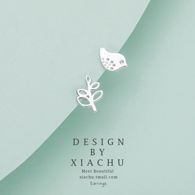 Minimalism Mini S925 Silver Earrings Gold Plated Stud Earring Star Moon Korea Women Earrings 2022 Cute Trend For Teens