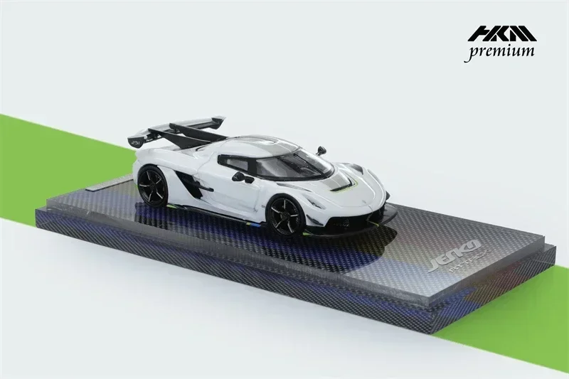

HKM 1:64 koenigseg Premium Jesko Attack White Luxury limited999 литая модель автомобиля