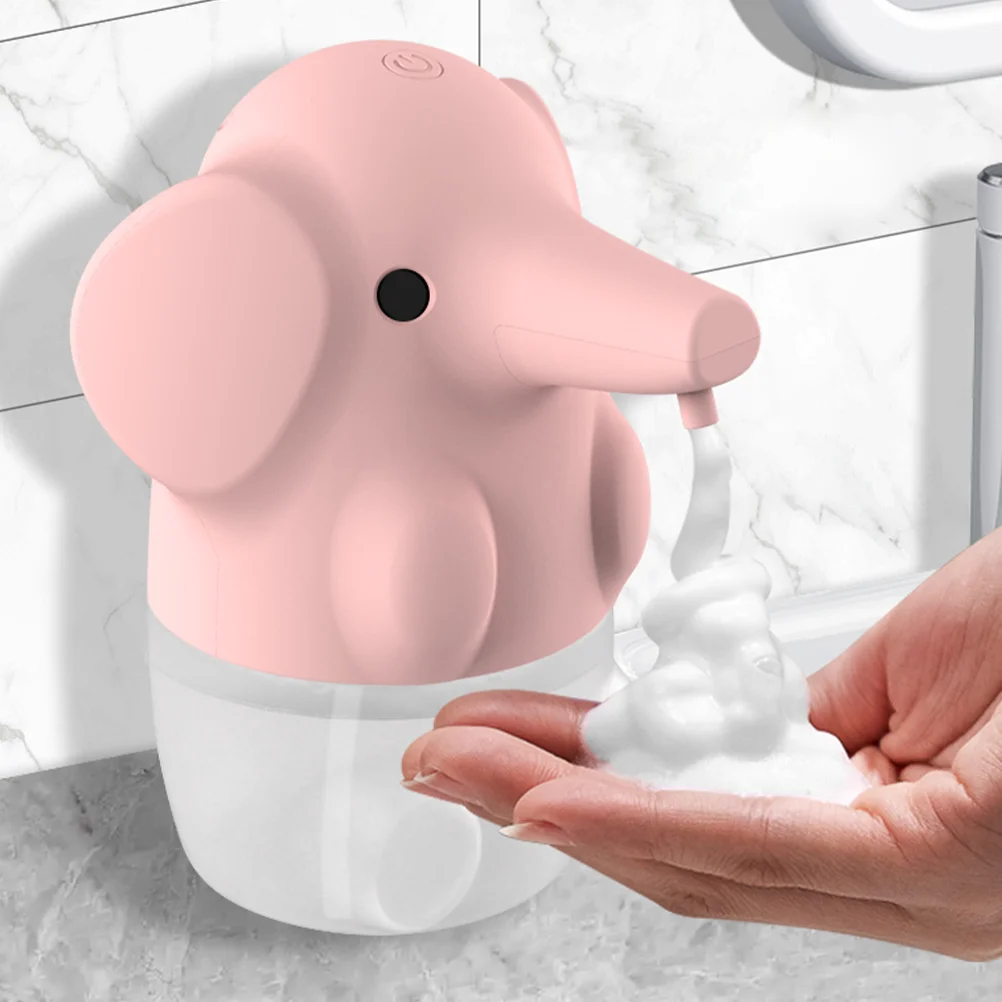 

Cute Elephant USB Charging Automatic Soap Dispenser Tabletop Water Bathroom Supply Foam Child The Soapery
