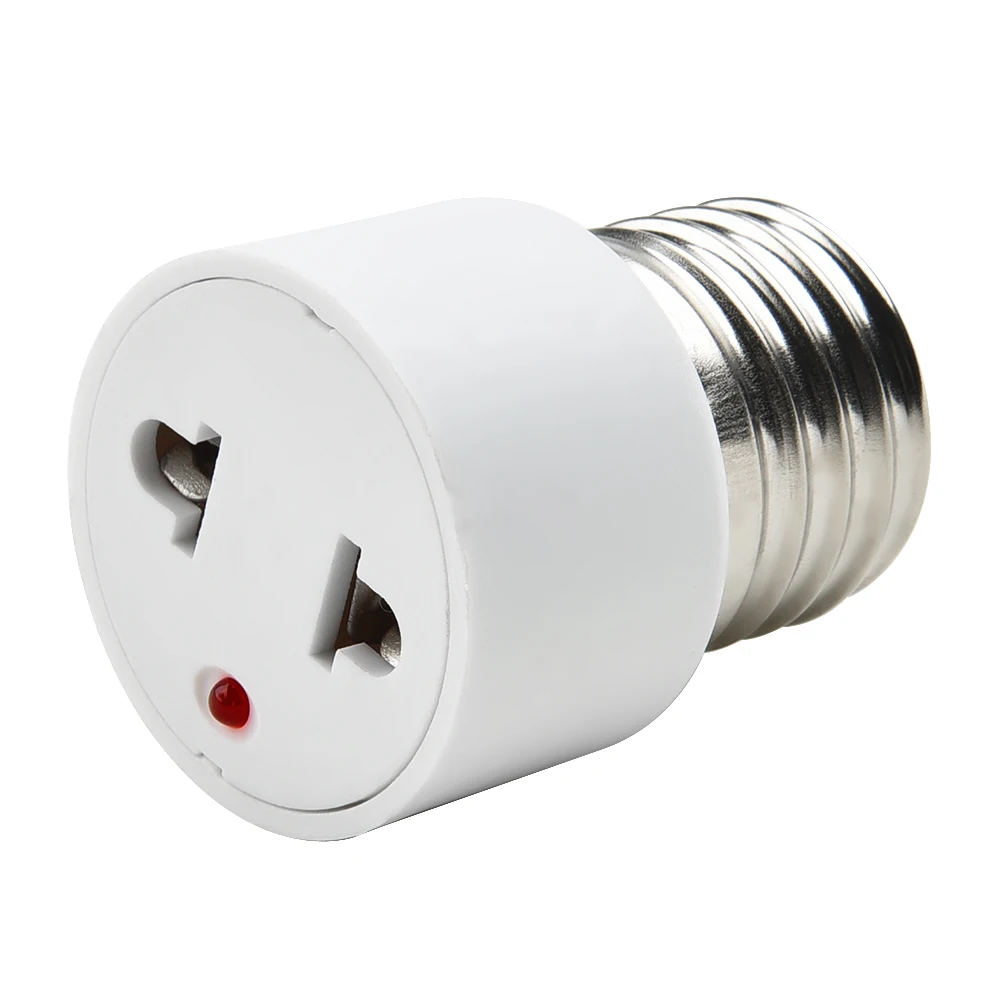 

1/5pcs E27 U S /EU Plug Bulb Holder Light Fixture Bulb Base Adapter Lamp Socket 3.5cmx3.5cmx5cm Lighting Socket Part