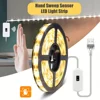 LED Strip Light Hand Sweep Waving Sensor DC 5V USB 2835 Backlight LED TV Kitchen Under Cabinet Lamp LED Light Strip Diode Lights 1
