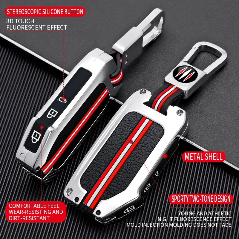 아연 합금 자동차 키 케이스 쉘 Fob Kia Sportage 2023 Kia Ray Sorento Soul Telluride Cerato 2020 K5 K8 자동차 인테리어 액세서리