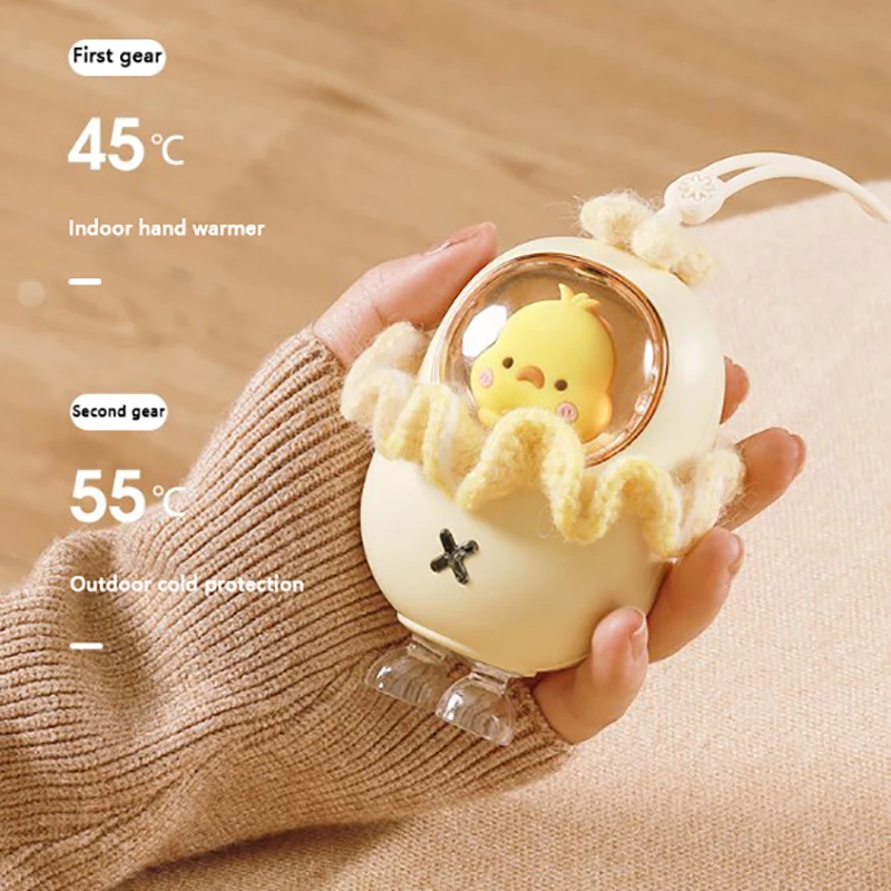 

Hand Warmer Portable Mini USB Charging Hand Warmer 2 Levels Heating Hand Heater Rechargeable Cute Girl Electric Hand Warmer