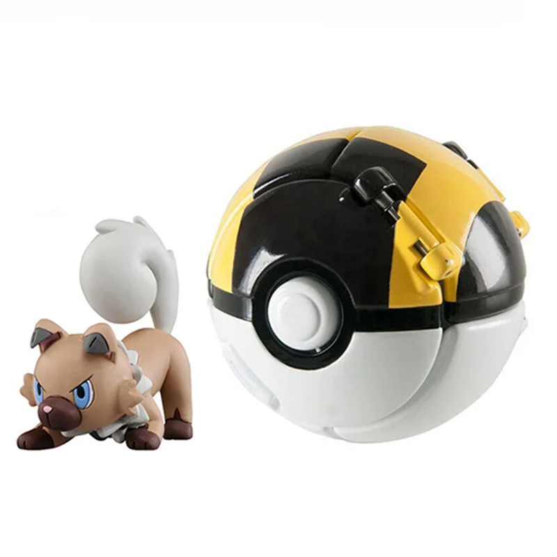 Figura de acción de Pokémon Pikachu Mewtwo, modelo de bola explosiva de ...