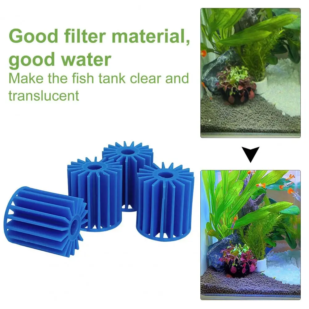 Durable Fish Tank Filters Avoid Blockage Aquarium Bio Balls Shatter